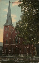 St. Patrick's Church Owego, NY Postcard Postcard Postcard