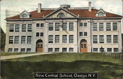 New Central School Owego, NY Postcard Postcard Postcard