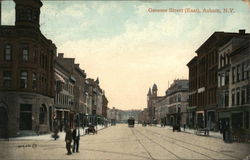 Genesee Street Auburn, NY Postcard Postcard Postcard