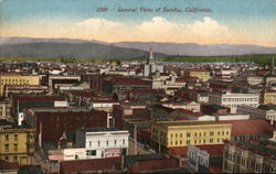 View of Town Eureka, CA Postcard Postcard Postcard