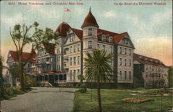 Hotel Vendome and Grounds San Jose, CA Postcard Postcard Postcard