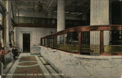 The First national Bank of San Jose Postcard