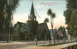 Trinity Episcopal Church San Jose, CA Postcard Postcard Postcard