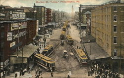 Market Street Loop Philadelphia, PA Postcard Postcard Postcard