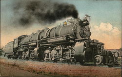 Southern Pacific No. 4000 Locomotives Postcard Postcard Postcard