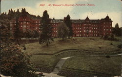 St. Vincent's Hospital Postcard