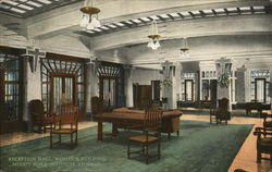 Moody Bible Institute - Reception Hall, Women's Building Chicago, IL Postcard Postcard Postcard