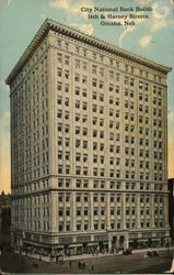 City National Bank Building Omaha, NE Postcard Postcard Postcard