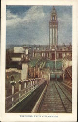 The Tower, White City Chicago, IL Postcard Postcard Postcard