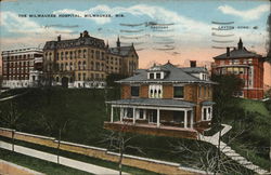 The Milwaukee Hospital Postcard