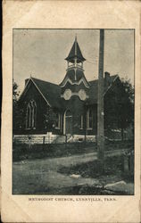 Methodist Church Lynnville, TN Postcard Postcard Postcard