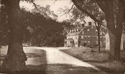 Wayside Inn, from the East Sudbury, MA Postcard Postcard Postcard