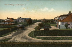 The Art Village Southampton, NY Postcard Postcard Postcard