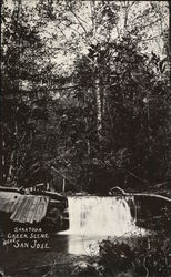 Saratoga Creek Scene Postcard