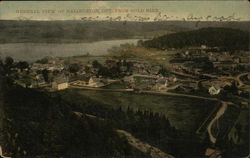 General View of Town from Gold Mine Haliburton, ON Canada Ontario Postcard Postcard Postcard