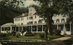 St. Clement's College Saratoga Springs, NY Postcard Postcard Postcard