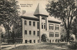 Webster School Postcard