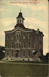 Waverly High School Postcard