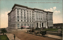 Fairmont Hotel, Front View Postcard