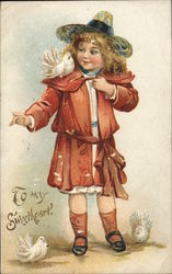 To my Sweetheart Children Postcard Postcard Postcard