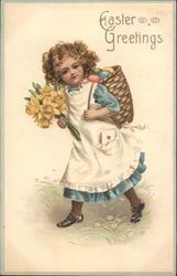 Easter Greetings Postcard