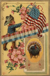 Thanksgiving Greetings Postcard