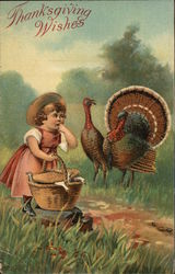 Thanksgiving Wishes Postcard