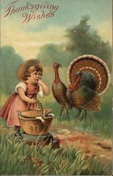 Thanksgiving Wishes Postcard