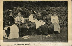 The Gossipers at Work. Women Postcard Postcard Postcard