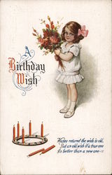 A Birthday Wish Postcard