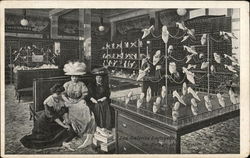 Les Galeries Lafayette, Le Rayon des Chaussures Advertising Postcard Postcard Postcard