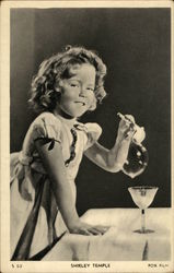 Shirley Temple Actresses Postcard Postcard