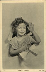 Shirley Temple Actresses Postcard Postcard