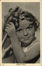 Portrait of Shirley Temple Postcard