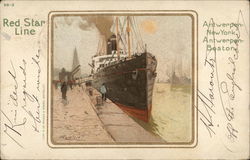 Red Star Line Postcard