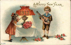 A Happy New Year Postcard