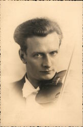 Violinist Postcard