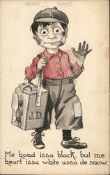 Shoe Shine Boy Postcard