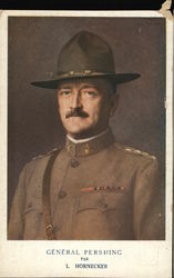 General Pershing World War I Postcard Postcard Postcard