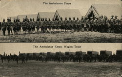 The Ambulance Corps World War I Postcard Postcard Postcard