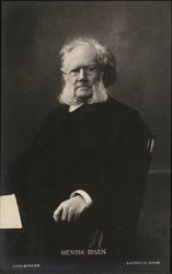 Henrik Ibsen Theatre Postcard Postcard Postcard