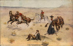 The Tenderfoot Postcard