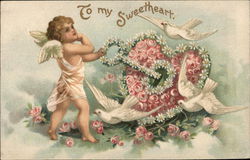 To my Sweetheart Postcard