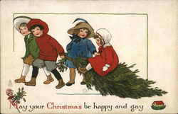 May Your Christmas be Happy and Gay Postcard