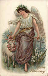 Easter Greetings Postcard