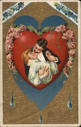 To My Valentine Couples Postcard Postcard Postcard