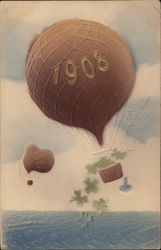 1908, A Happy New Year Postcard