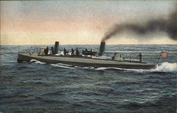 Torpedo Boat Cushing, 22.5 Knots Ships Postcard Postcard Postcard