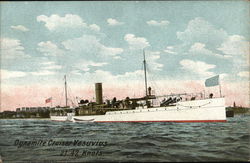 Dynamite Cruiser Vesuvius Ships Postcard Postcard Postcard