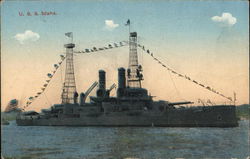 U.S.S. Idaho Ships Postcard Postcard Postcard